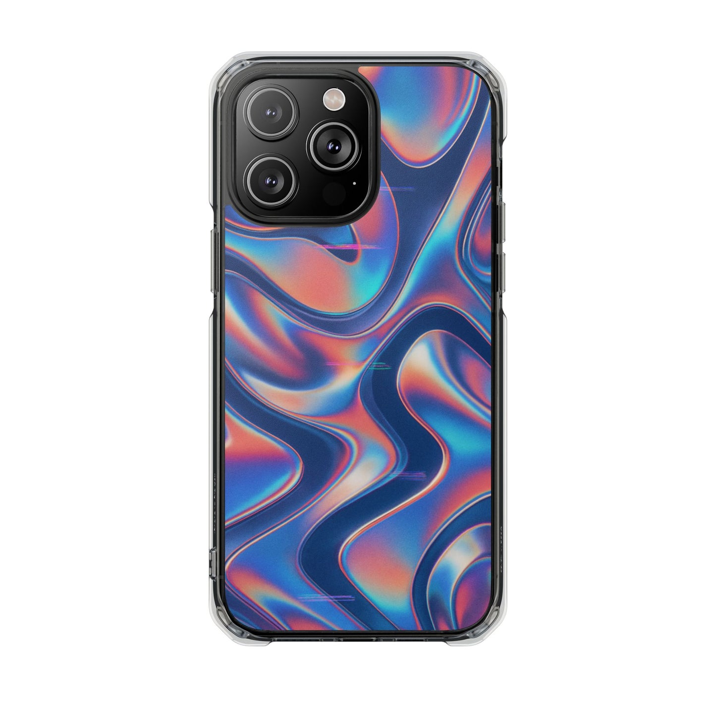 Chrome Illusion • Apple iPhone 14 • MagSafe® Clear Case
