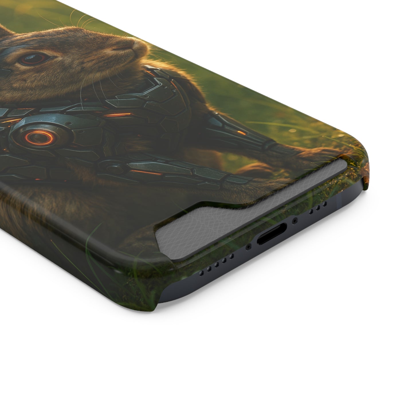Chrome Hopper • Apple iPhone 13 • MagSafe® Tough Case with Card Holder
