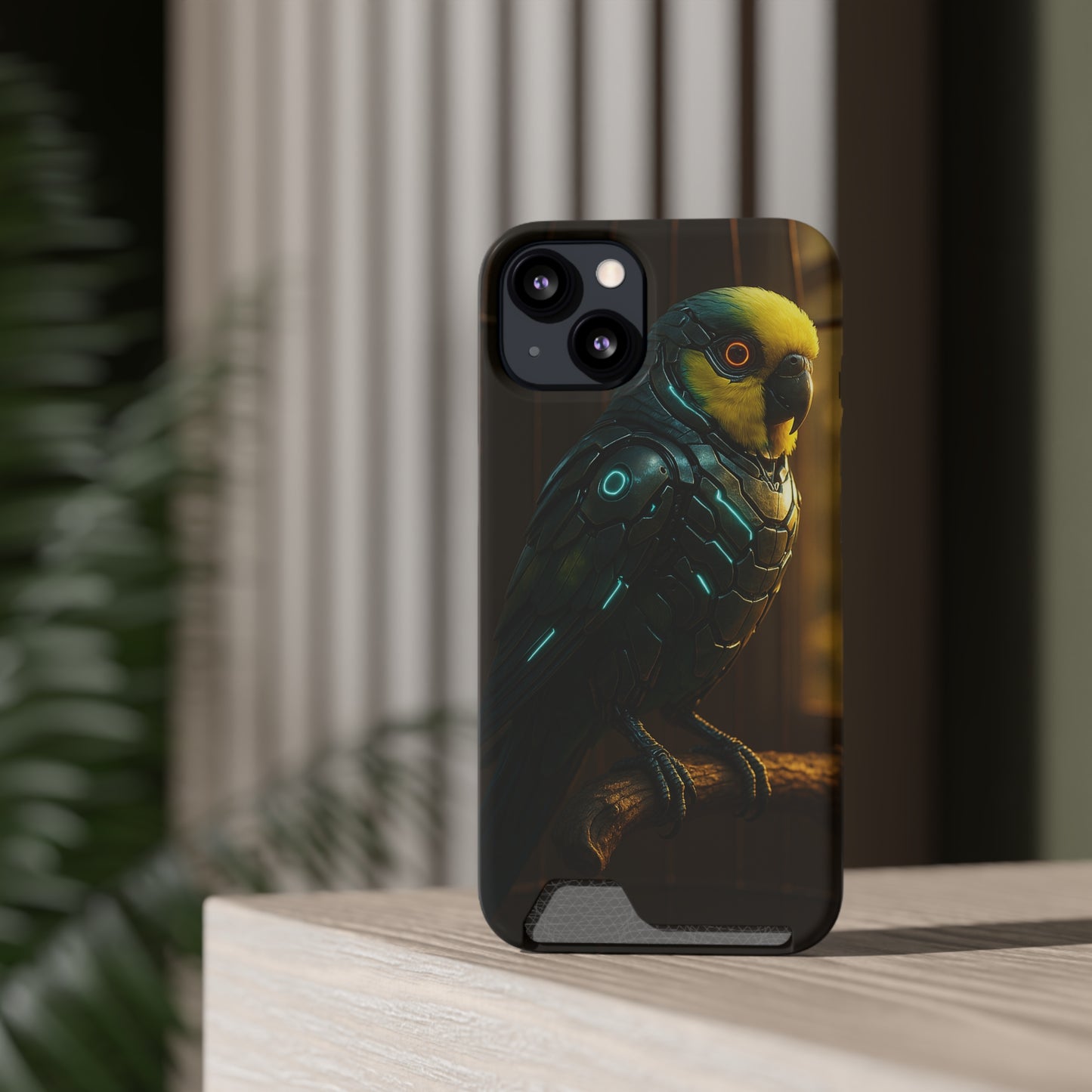 Plasma Beak • Apple iPhone 13 • MagSafe® Tough Case with Card Holder