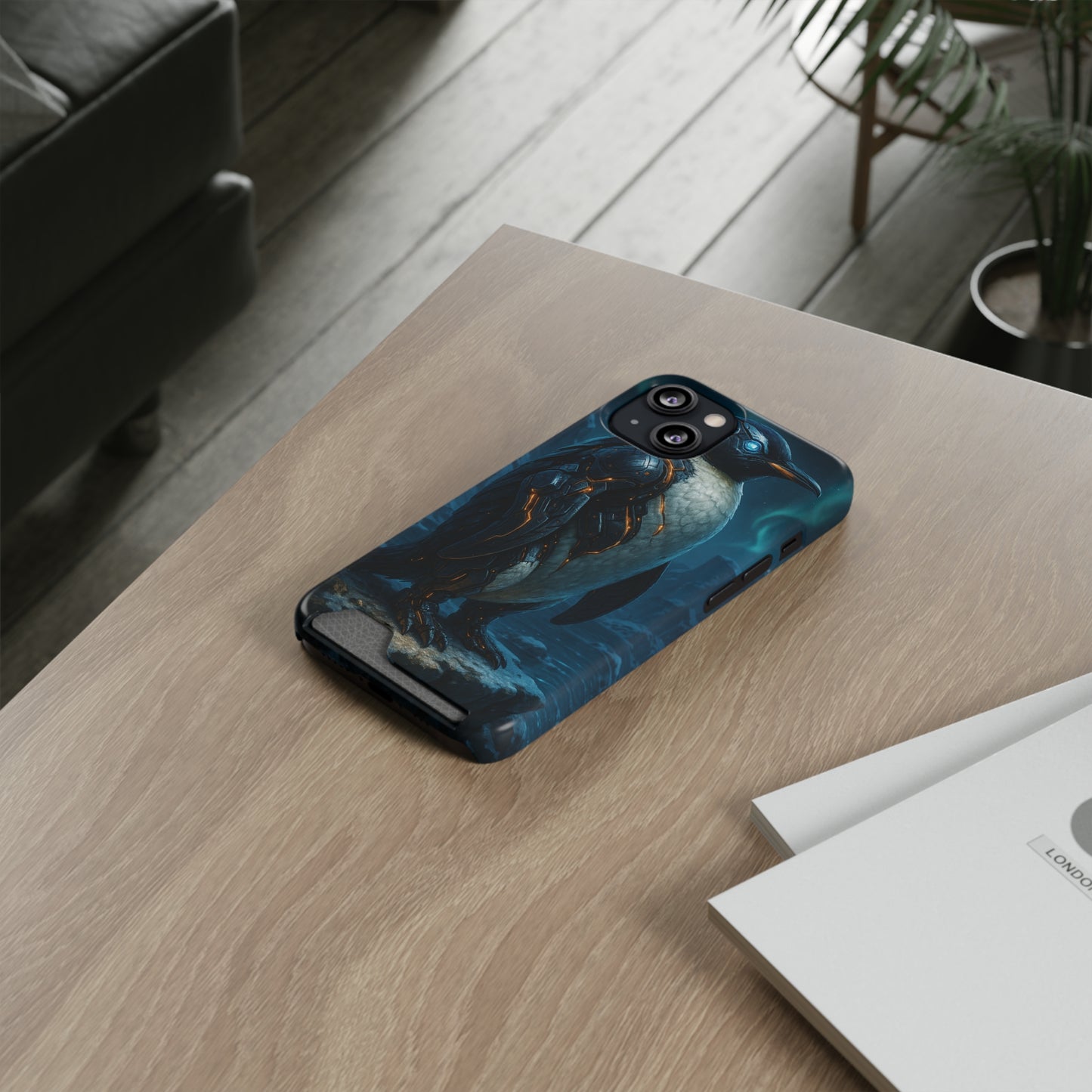 Frost Byte • Apple iPhone 13 • MagSafe® Tough Case with Card Holder