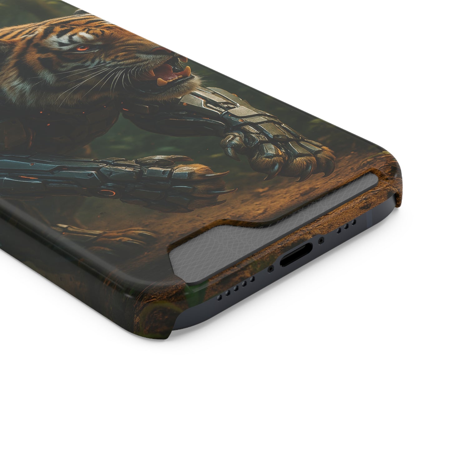 Steel Fang • Apple iPhone 13 • MagSafe® Tough Case with Card Holder