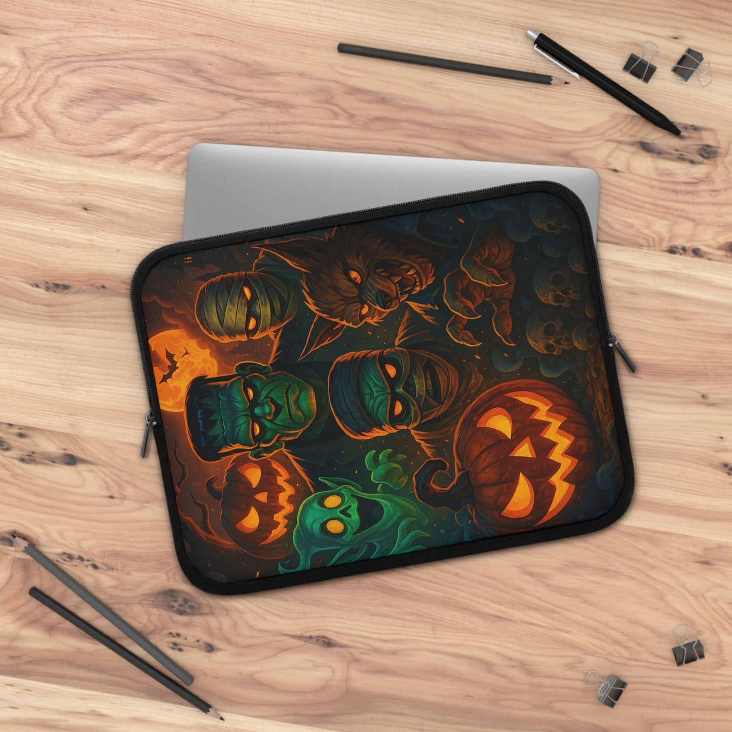 Ghoul Gang • Dual Zipper Laptop Sleeve