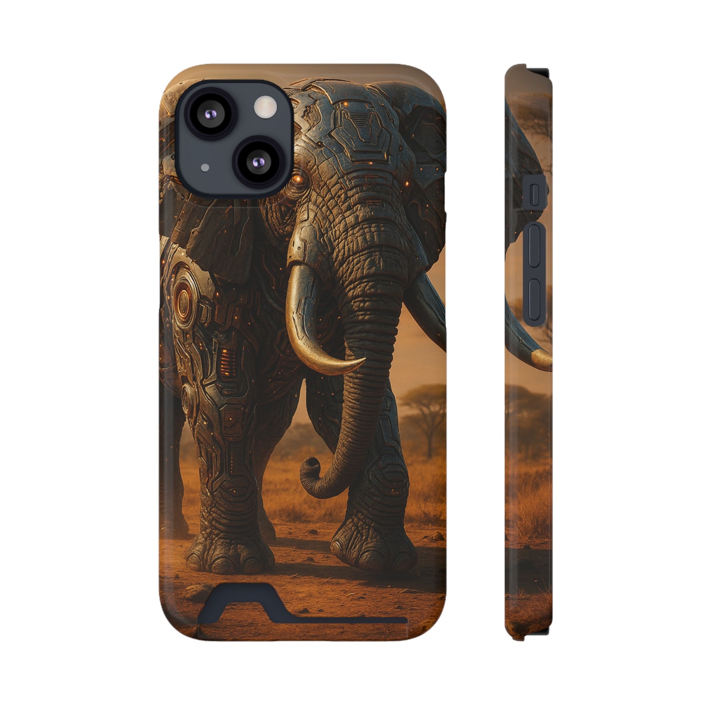 Silicone Stampede • Apple iPhone 13 • MagSafe® Tough Case with Card Holder
