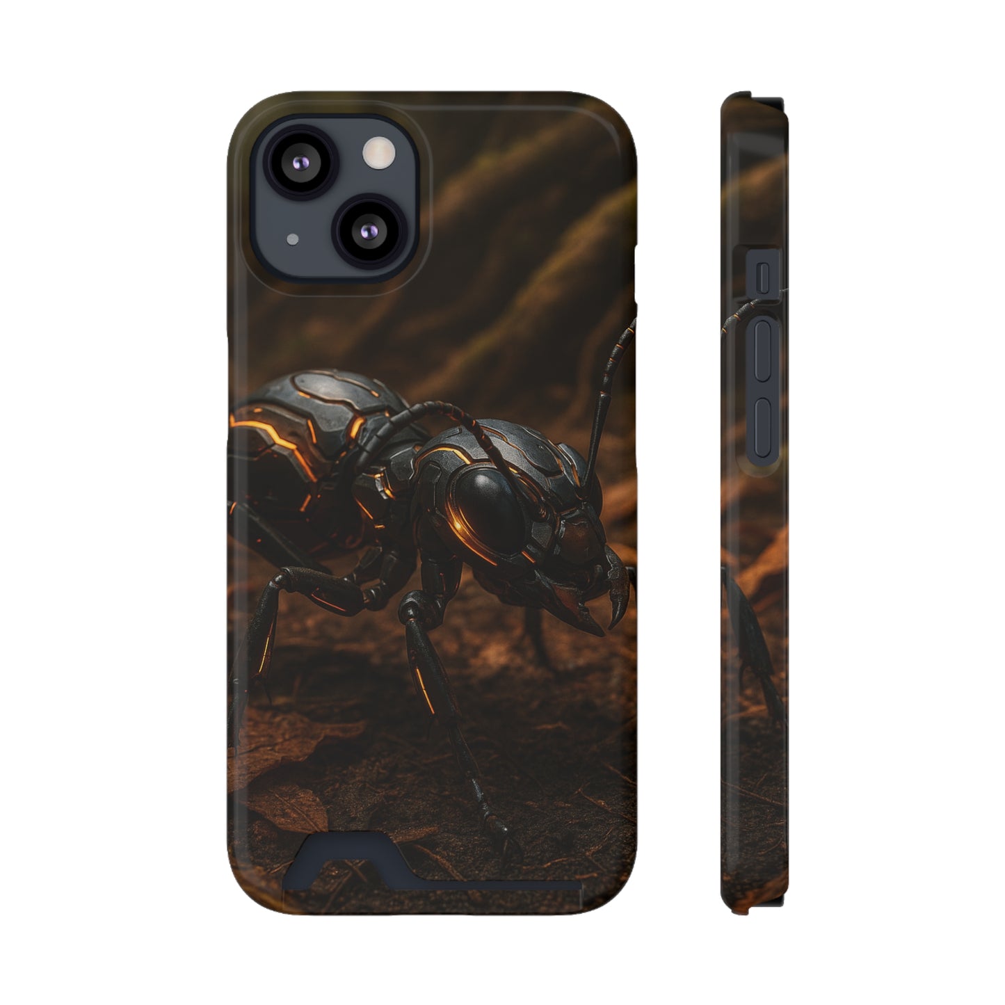 Quantum Ant • Apple iPhone 13 • MagSafe® Tough Case with Card Holder