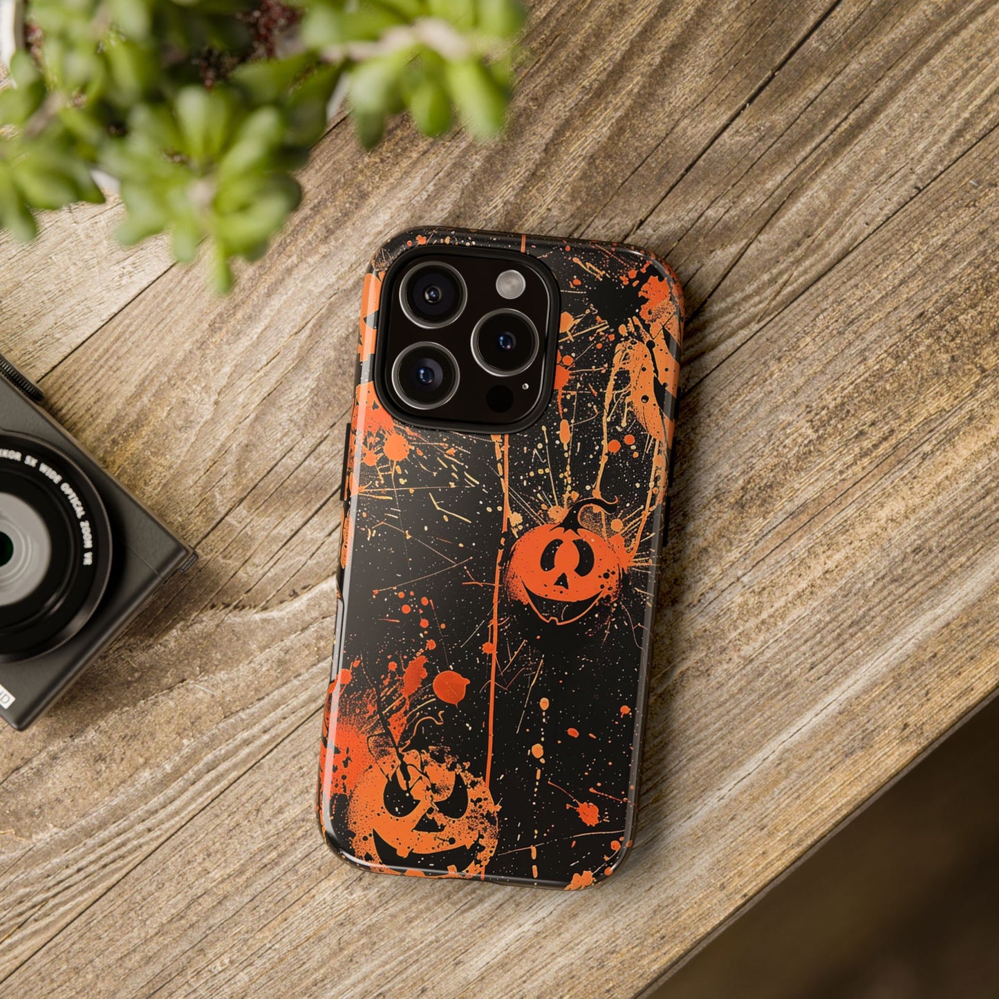 Pumpkin Head • Apple iPhone 16 • MagSafe® Tough Case