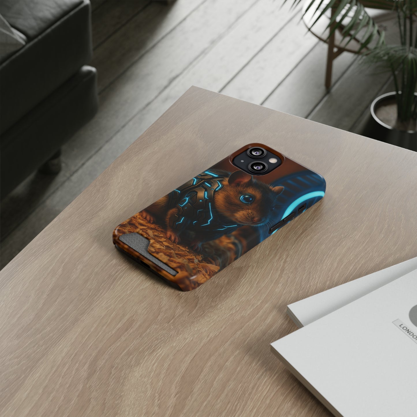Circuit Squeak • Apple iPhone 13 • MagSafe® Tough Case with Card Holder