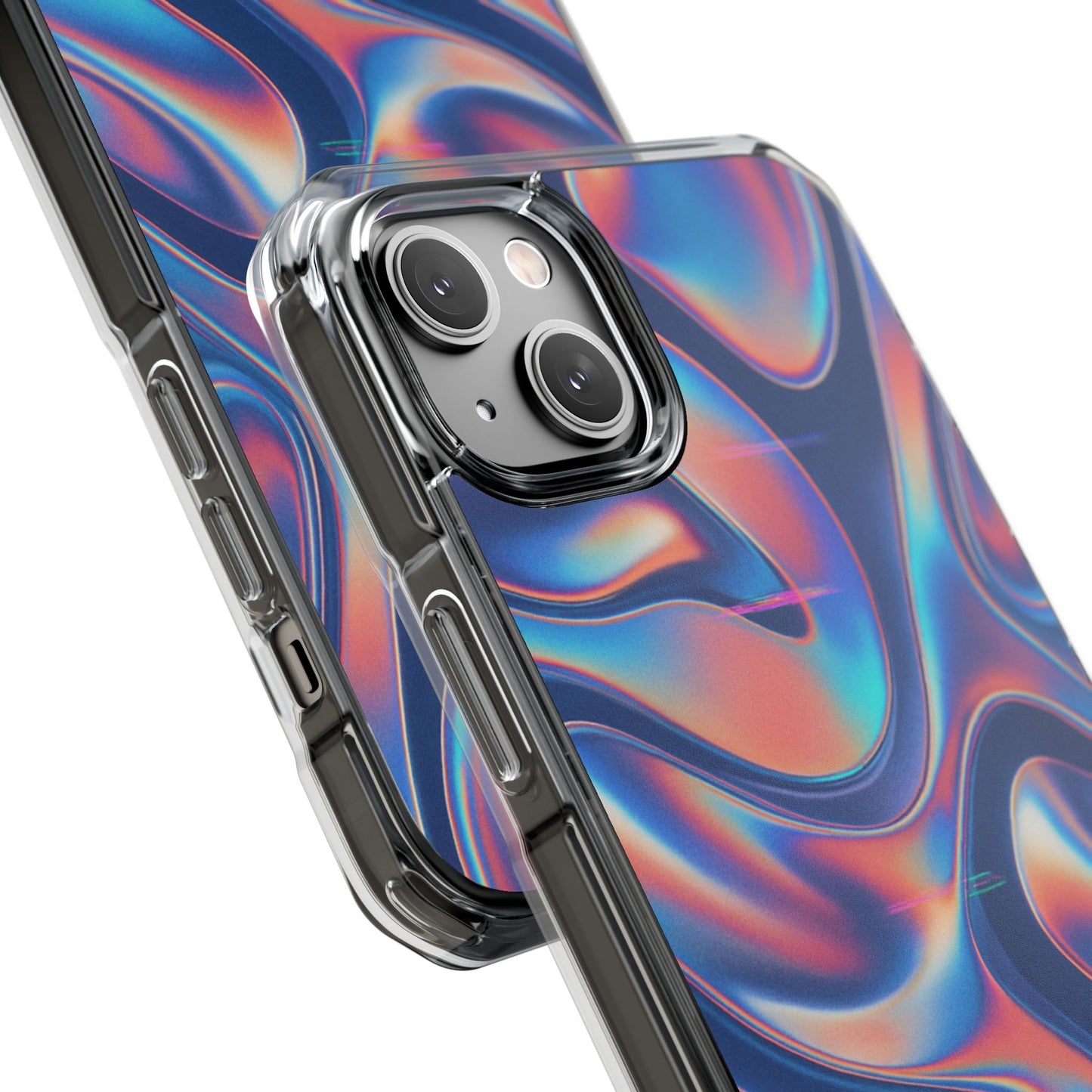 Chrome Illusion • Apple iPhone 14 • MagSafe® Clear Case