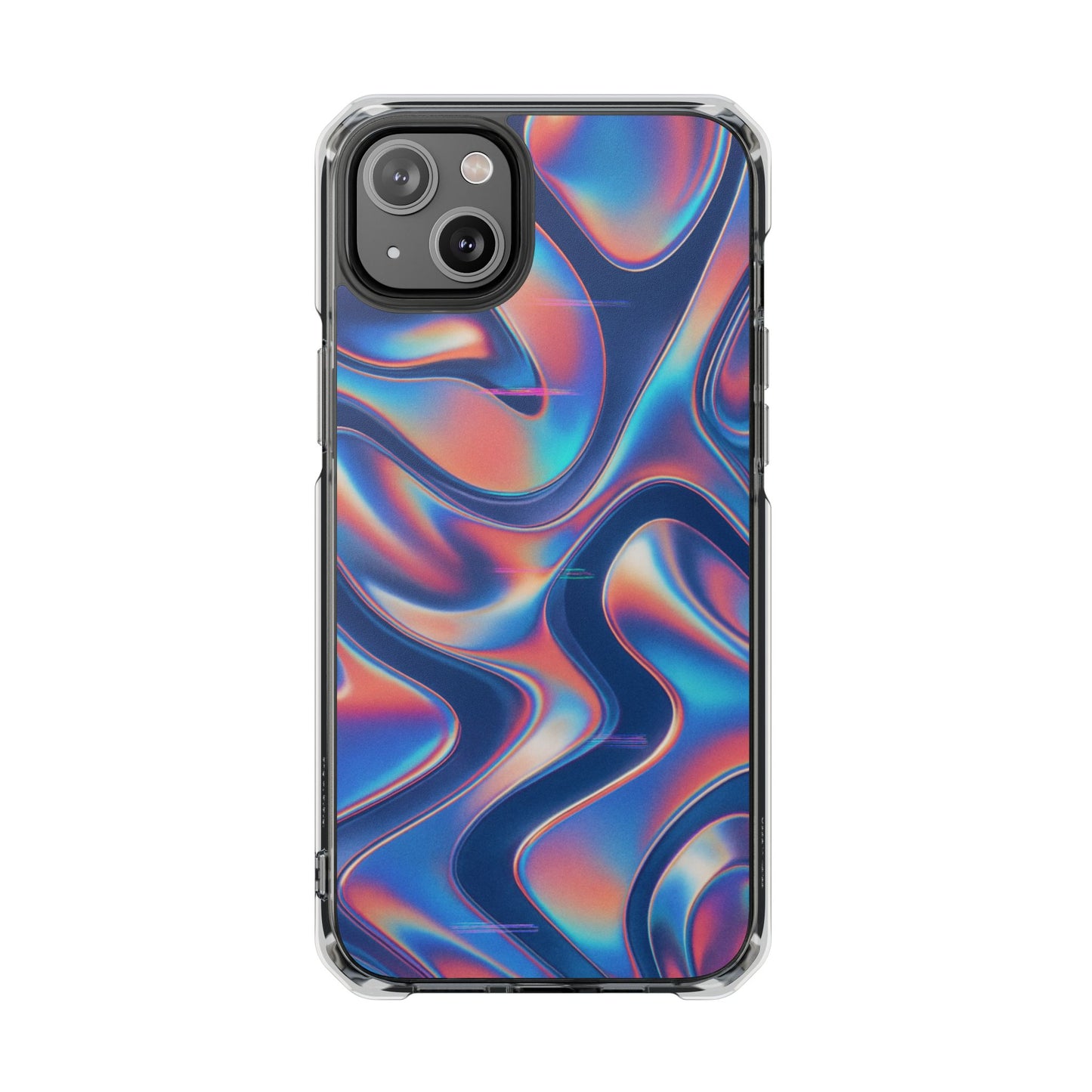 Chrome Illusion • Apple iPhone 14 • MagSafe® Clear Case