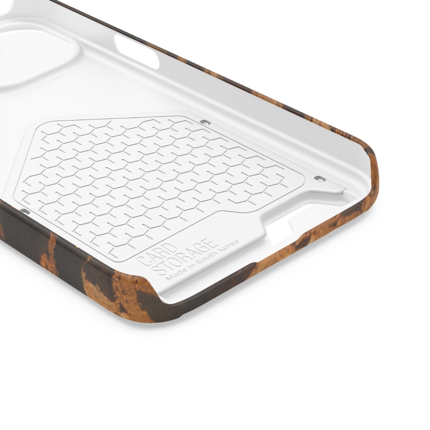 Chrome Shell • Apple iPhone 13 • MagSafe® Tough Case with Card Holder