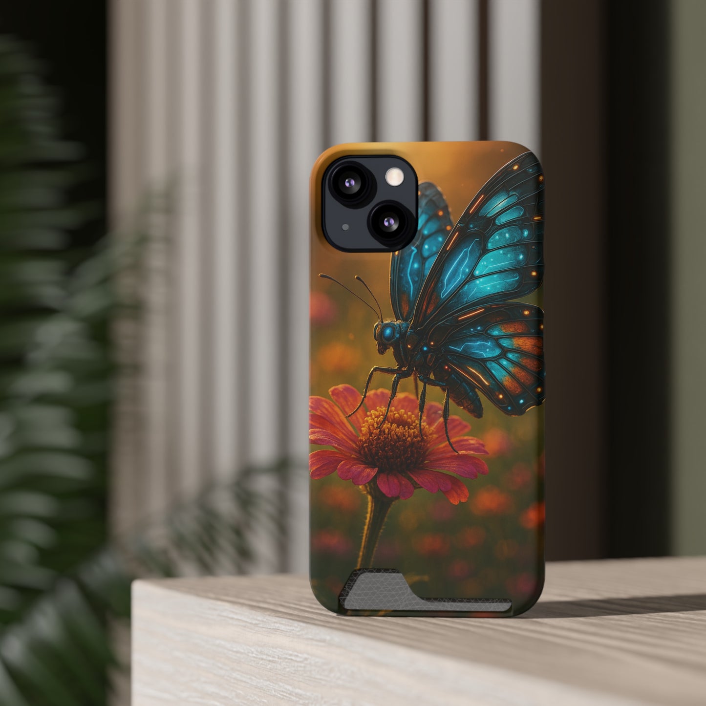 Flight Glitch • Apple iPhone 13 • MagSafe® Tough Case with Card Holder