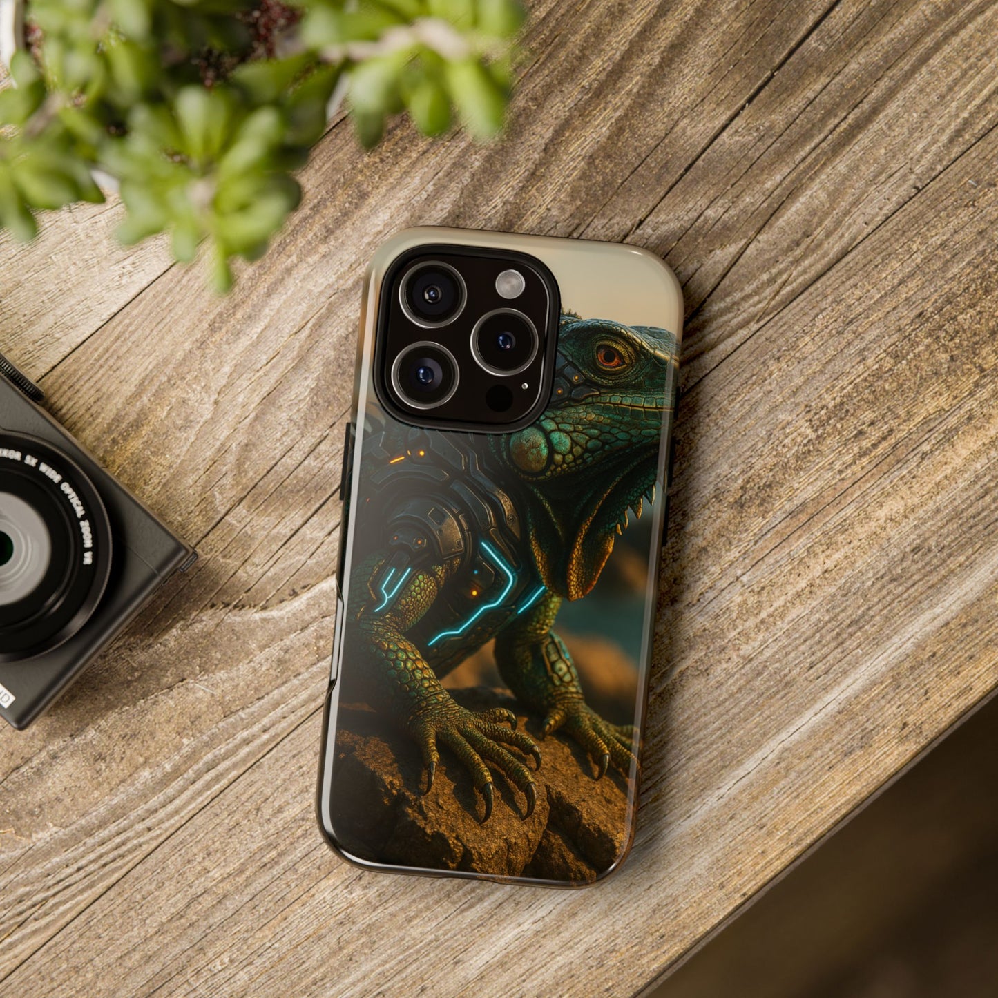 Scaled Sentinel • Apple iPhone 16 • MagSafe® Tough Case