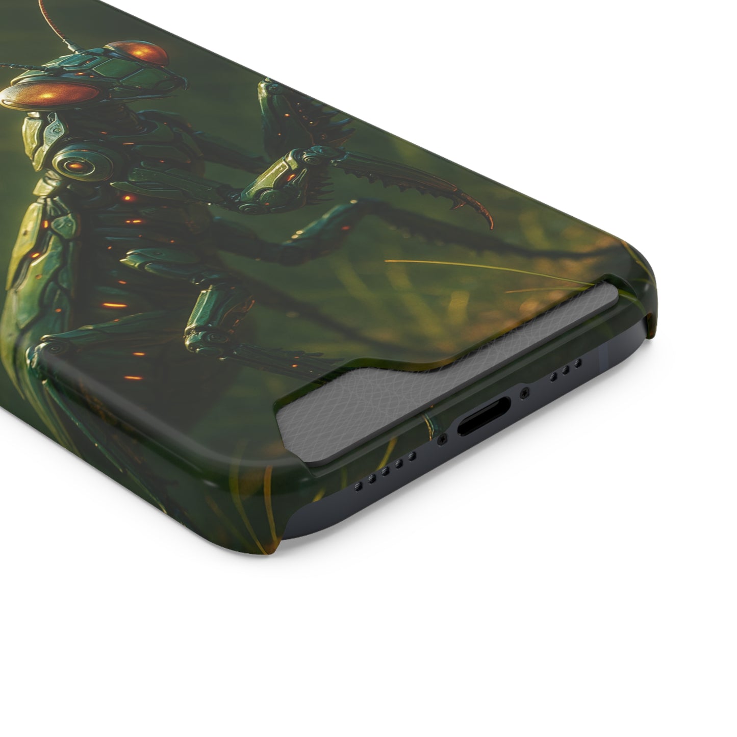 Iron Mantis • Apple iPhone 13 • MagSafe® Tough Case with Card Holder