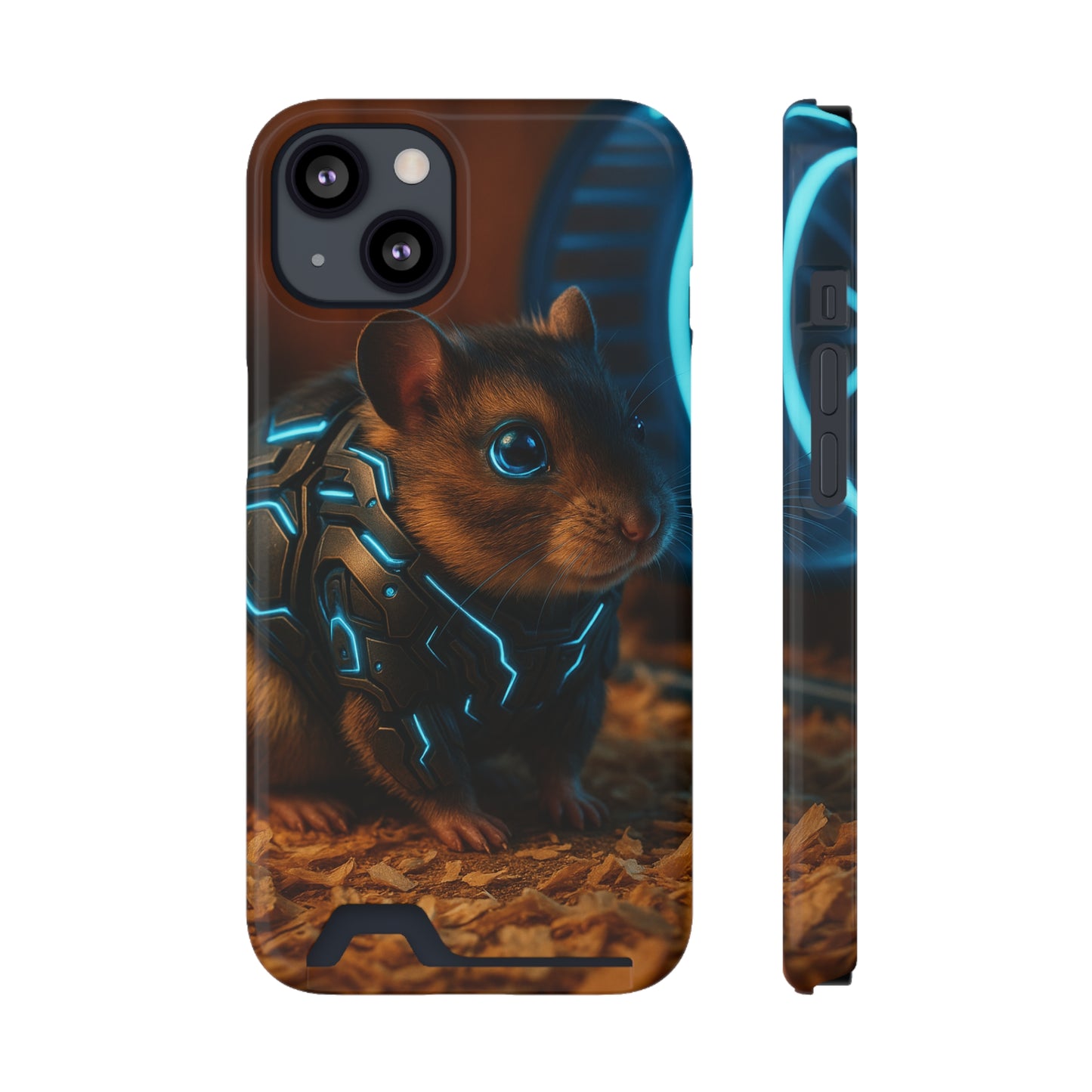 Circuit Squeak • Apple iPhone 13 • MagSafe® Tough Case with Card Holder
