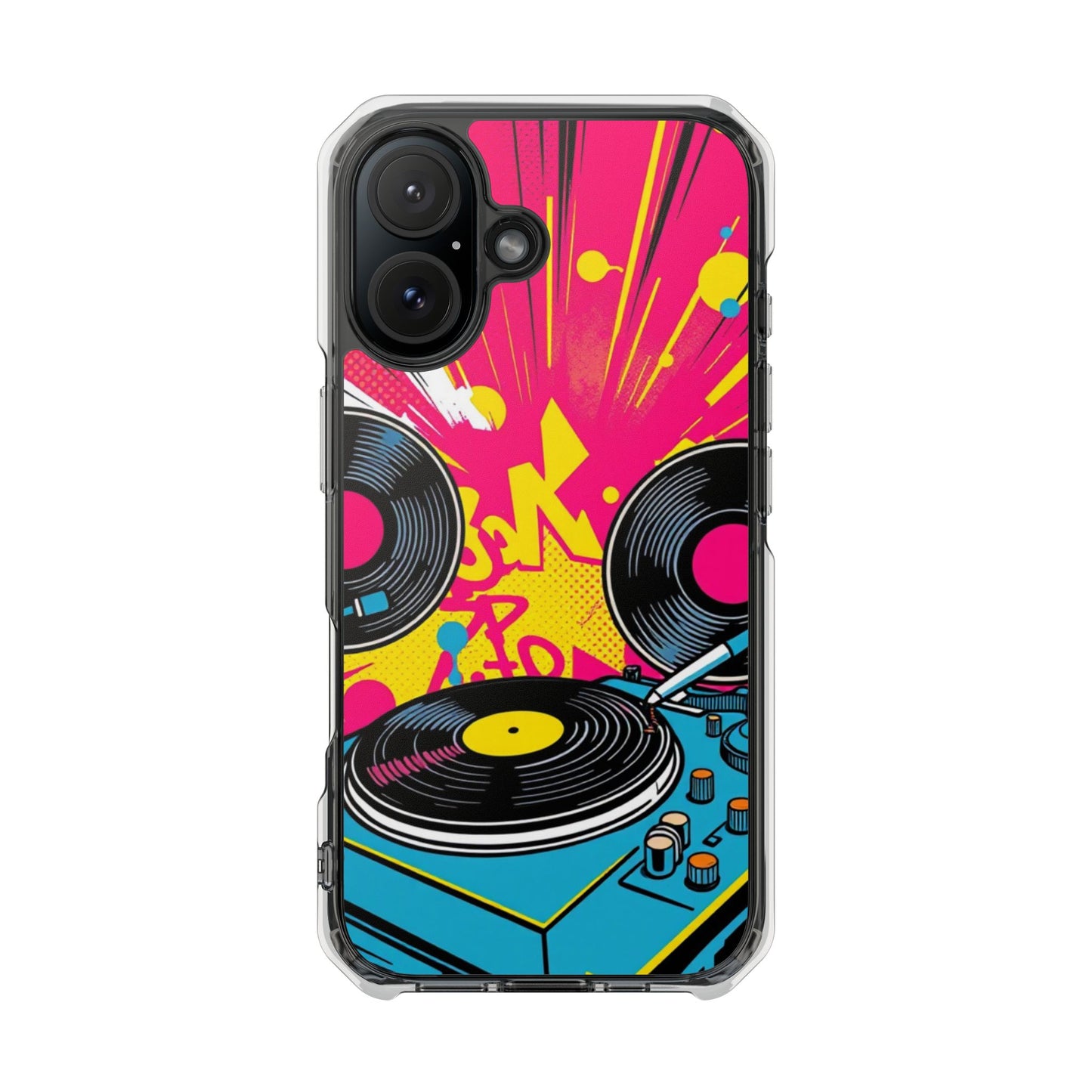Wave Pop • Apple iPhone 16 • MagSafe® Clear Case