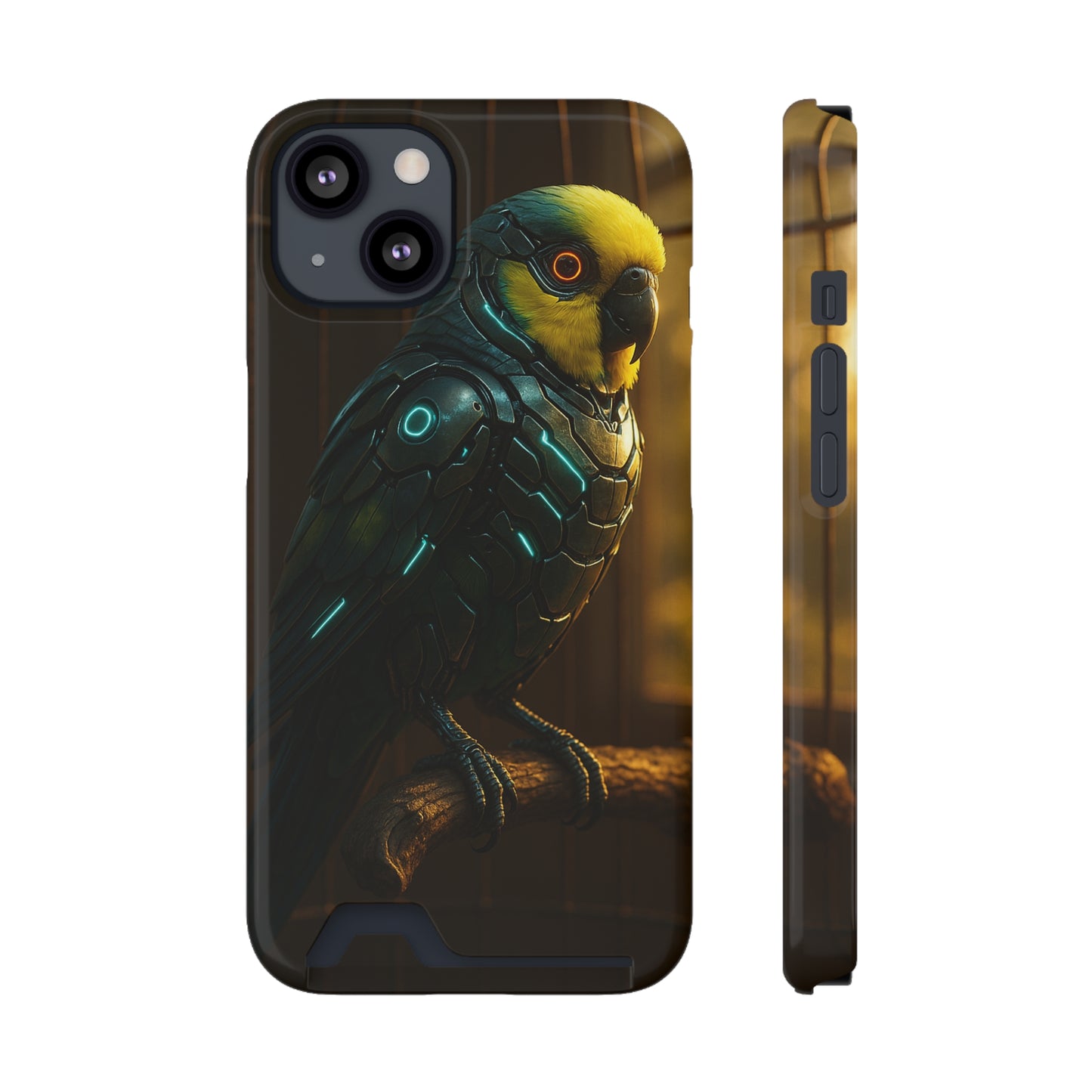 Plasma Beak • Apple iPhone 13 • MagSafe® Tough Case with Card Holder