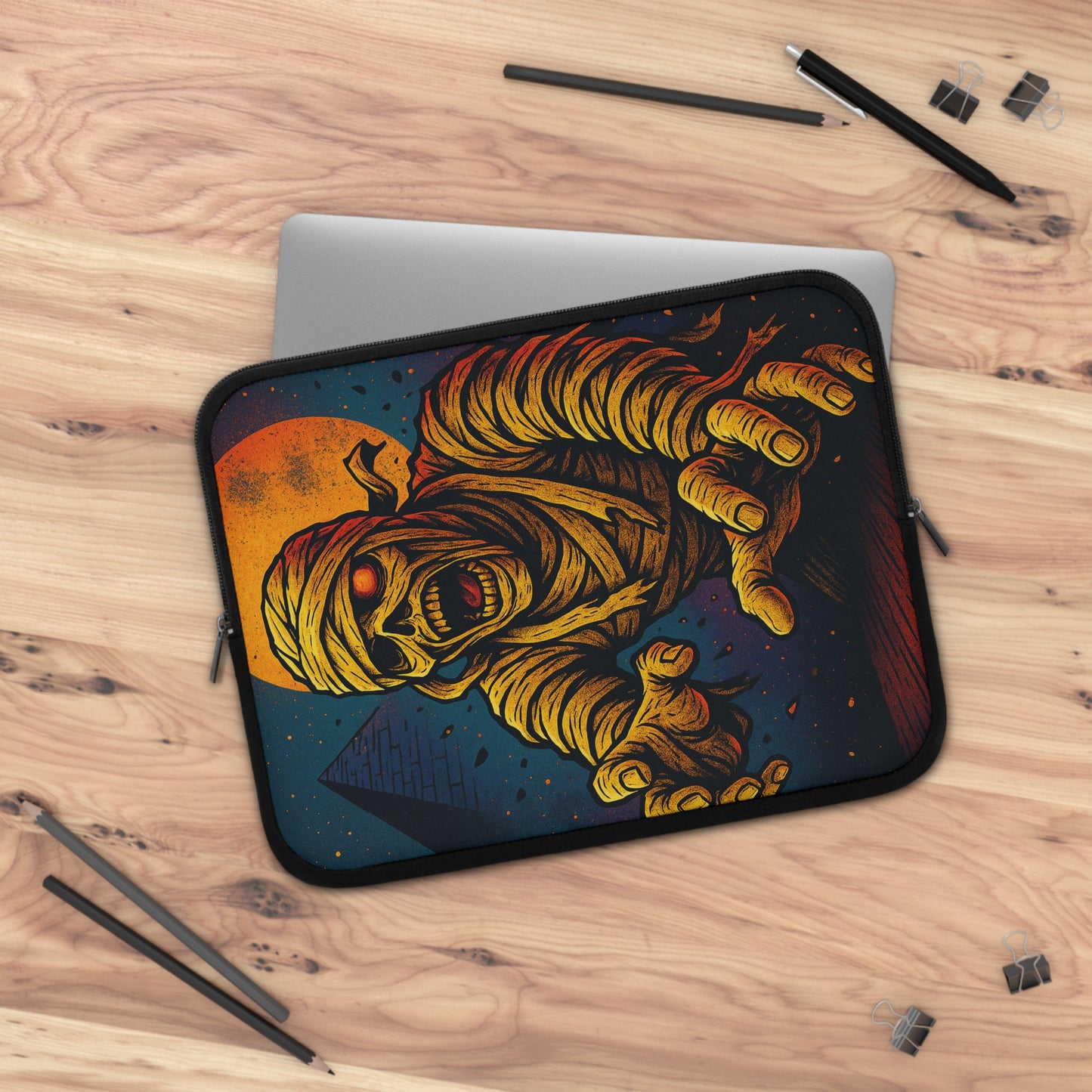 Mystic Mummy • Dual Zipper Laptop Sleeve