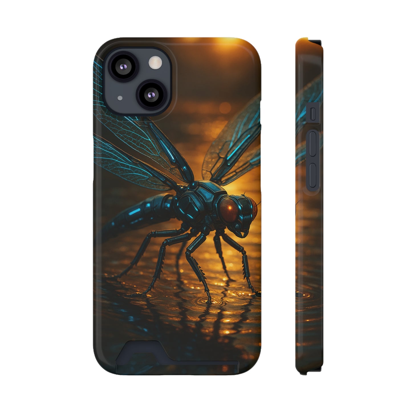 Circuit Wing • Apple iPhone 13 • MagSafe® Tough Case with Card Holder