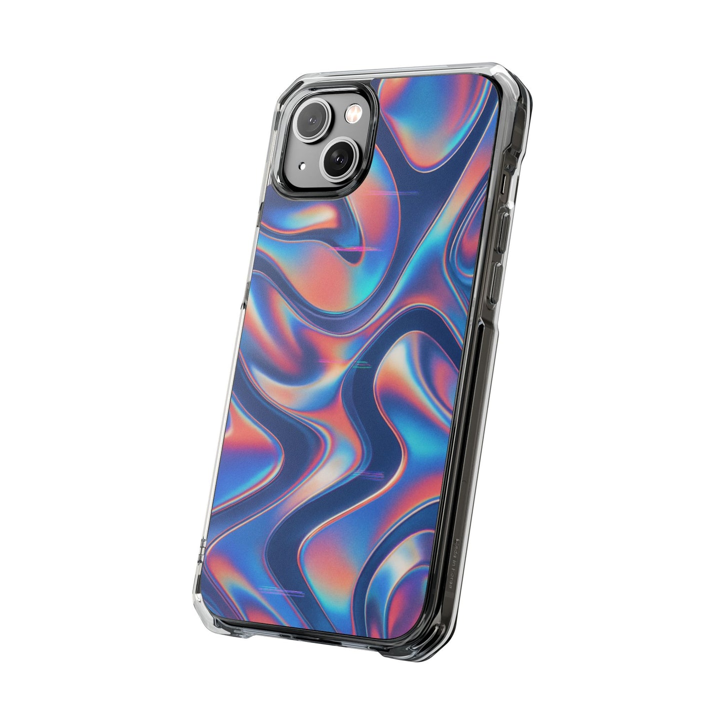 Chrome Illusion • Apple iPhone 14 • MagSafe® Clear Case