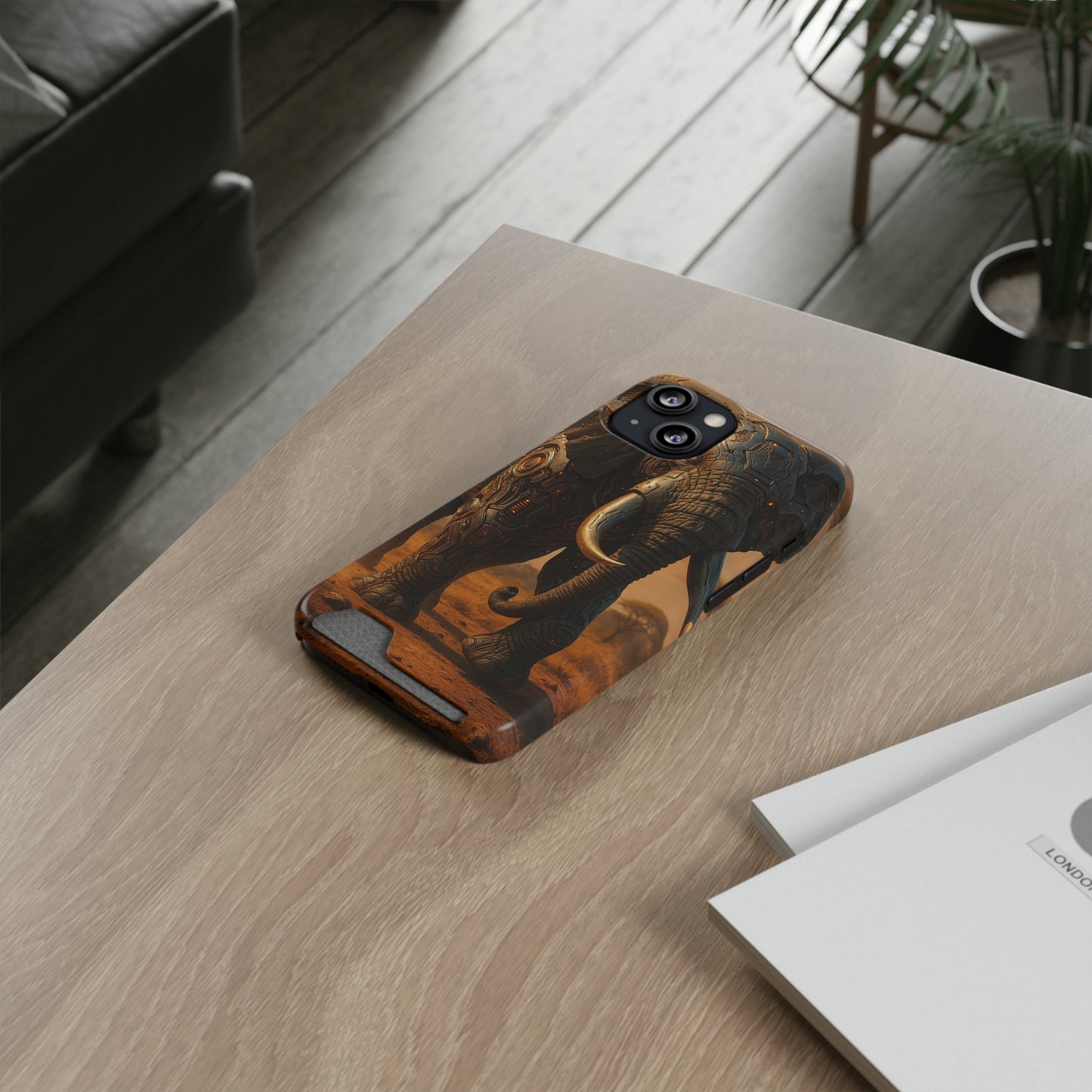 Silicone Stampede • Apple iPhone 13 • MagSafe® Tough Case with Card Holder