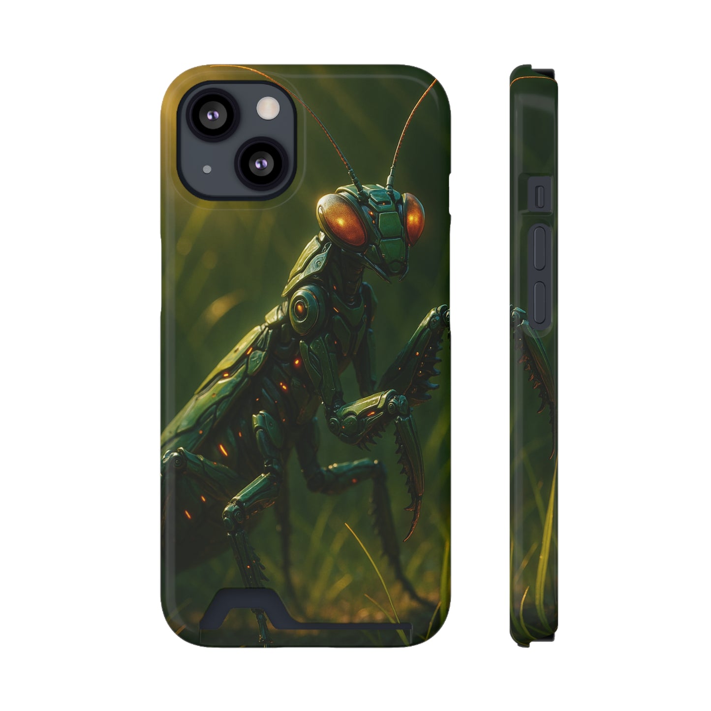 Iron Mantis • Apple iPhone 13 • MagSafe® Tough Case with Card Holder