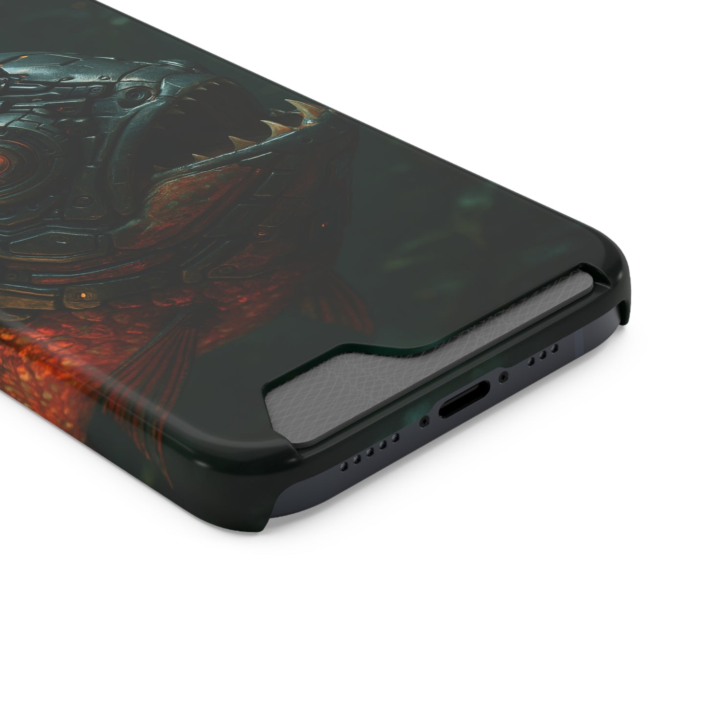 Crimson Bite • Apple iPhone 13 • MagSafe® Tough Case with Card Holder