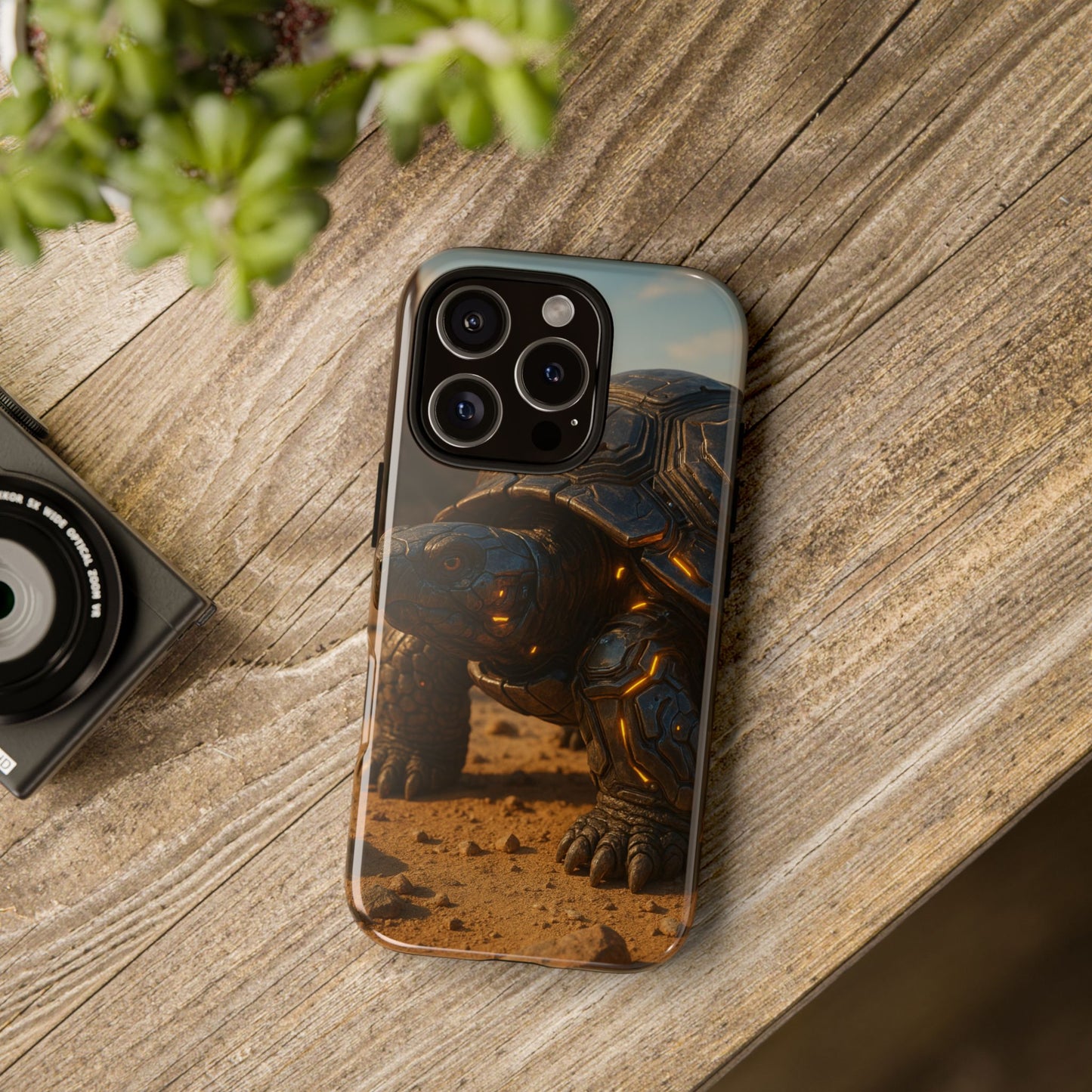 Chrome Shell • Apple iPhone 16 • MagSafe® Tough Case