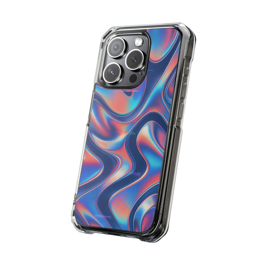 Chrome Illusion • Apple iPhone 15 • MagSafe® Clear Case