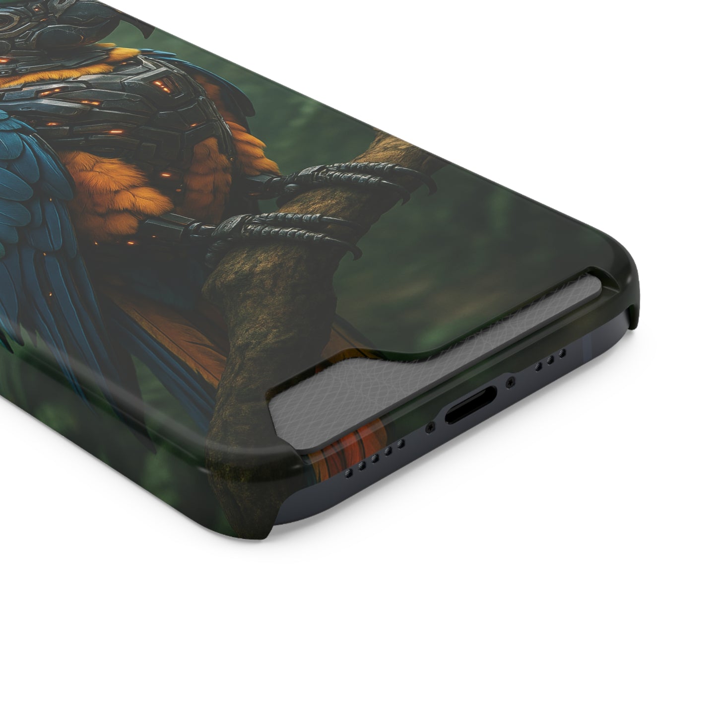 Pixel Polly • Apple iPhone 13 • MagSafe® Tough Case with Card Holder