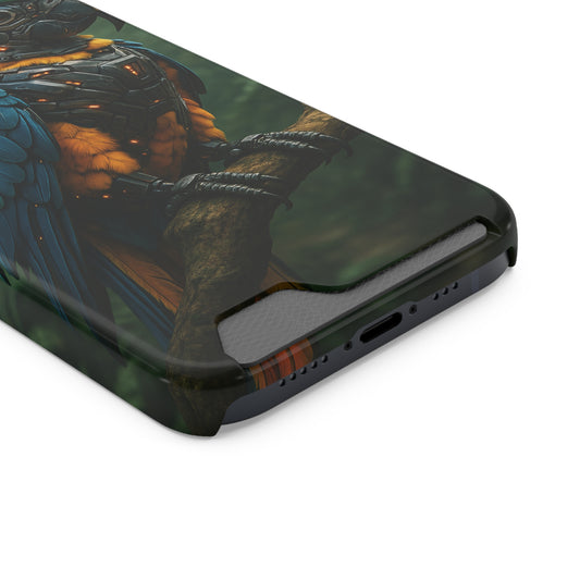 Pixel Polly • Apple iPhone 13 • MagSafe® Tough Case with Card Holder