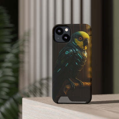 Plasma Beak • Apple iPhone 13 • MagSafe® Tough Case with Card Holder