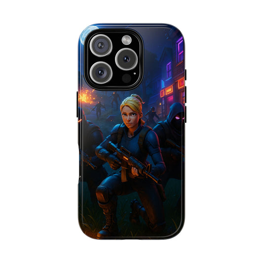 Night Squad • Fortnite • Apple iPhone 16 • MagSafe® Tough Case