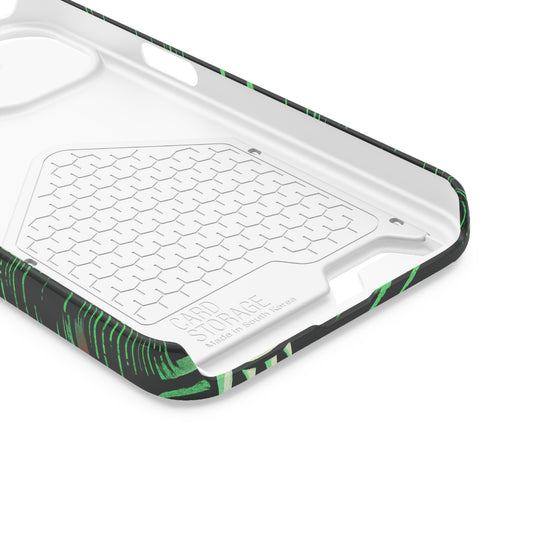 Vicious Glitch • Apple iPhone 13 • MagSafe® Tough Case with Card Holder