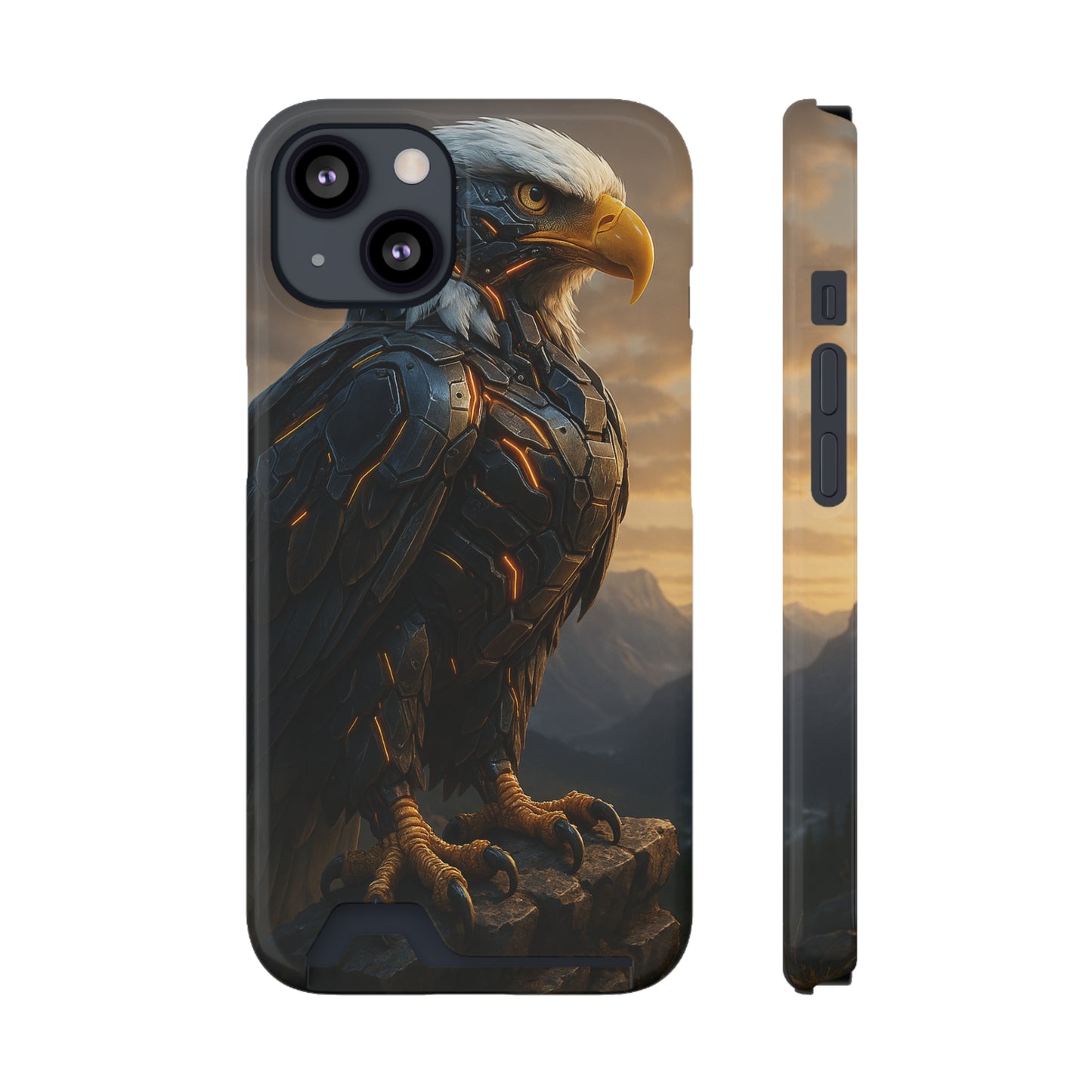 Iron Freedom • Apple iPhone 13 • MagSafe® Tough Case with Card Holder