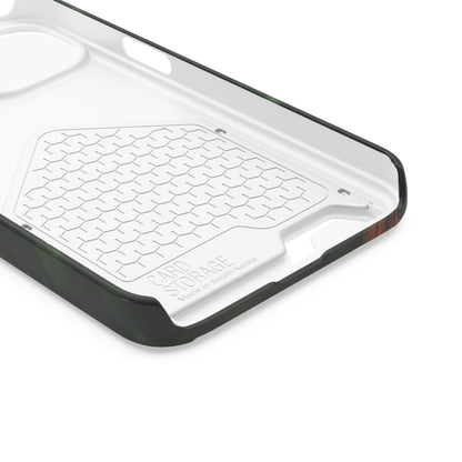 Pixel Polly • Apple iPhone 13 • MagSafe® Tough Case with Card Holder