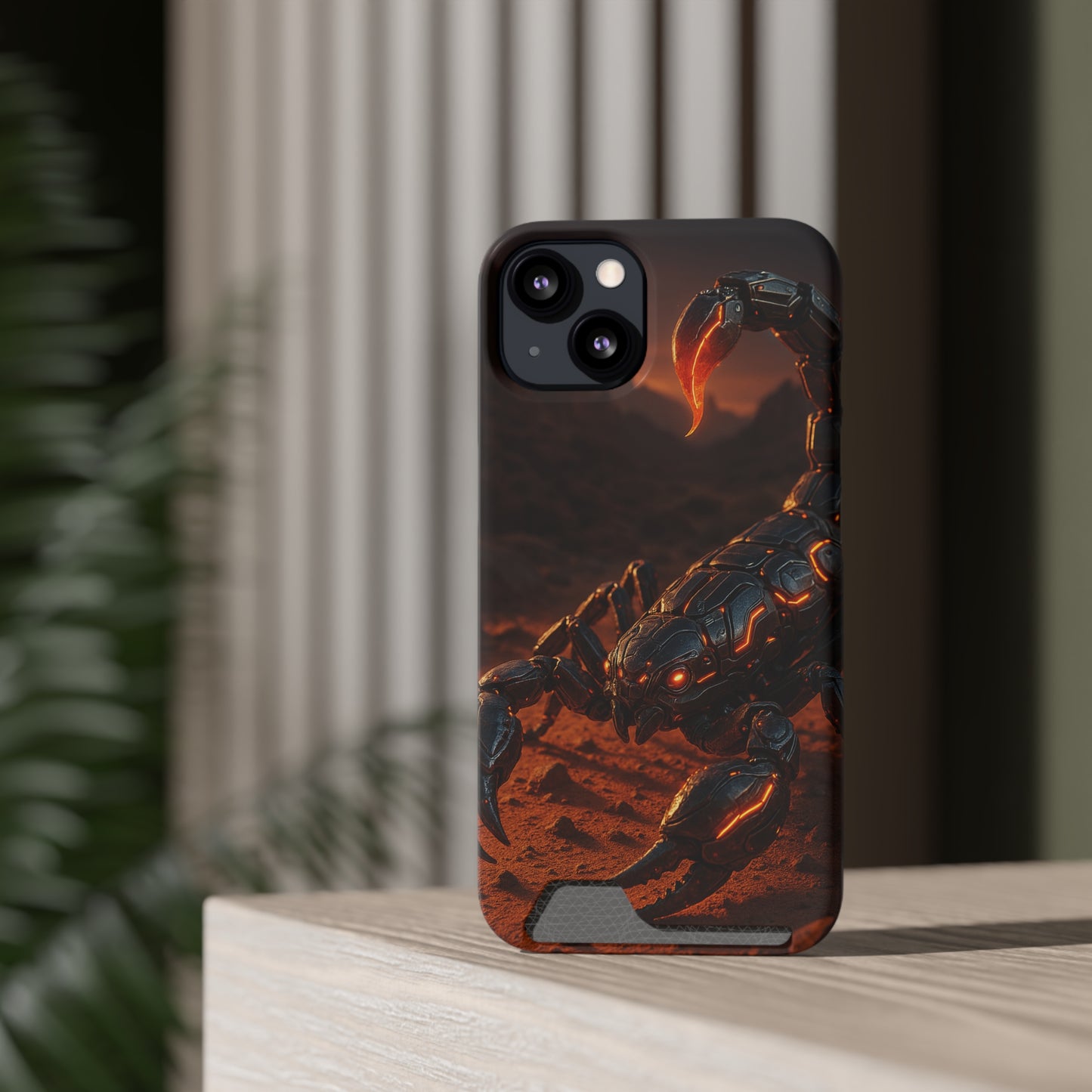 Neon Sting • Apple iPhone 13 • MagSafe® Tough Case with Card Holder