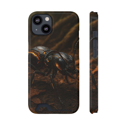 Quantum Ant • Apple iPhone 13 • MagSafe® Tough Case with Card Holder