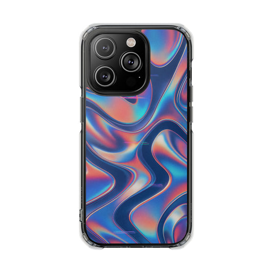 Chrome Illusion • Apple iPhone 14 • MagSafe® Clear Case