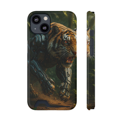 Steel Fang • Apple iPhone 13 • MagSafe® Tough Case with Card Holder