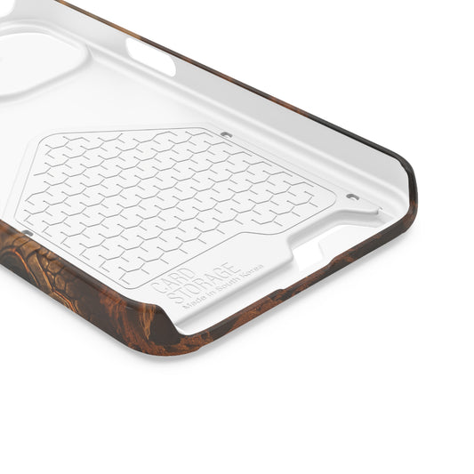 Neon Coil • Apple iPhone 13 • MagSafe® Tough Case with Card Holder