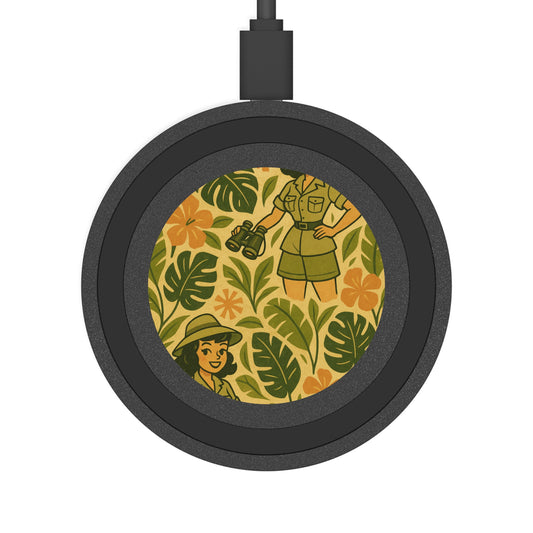 Urban Safari Quake Wireless Charger • 15W Fast Charging • Qi-Certified • Premium Design