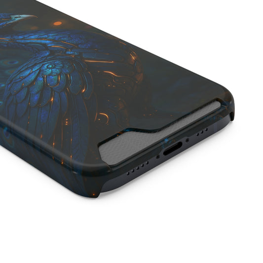 Plasma Crest • Apple iPhone 13 • MagSafe® Tough Case with Card Holder