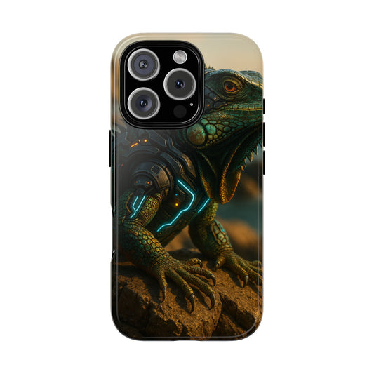 Scaled Sentinel • Apple iPhone 16 • MagSafe® Tough Case