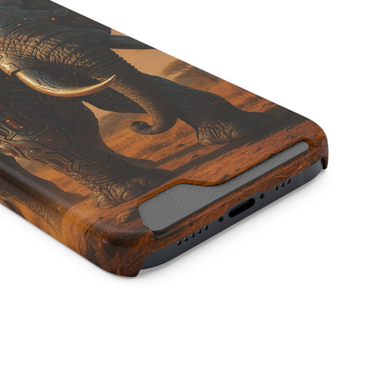 Silicone Stampede • Apple iPhone 13 • MagSafe® Tough Case with Card Holder