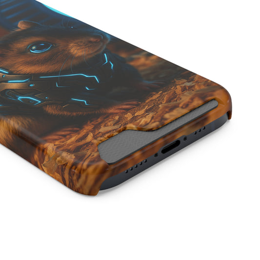 Circuit Squeak • Apple iPhone 13 • MagSafe® Tough Case with Card Holder