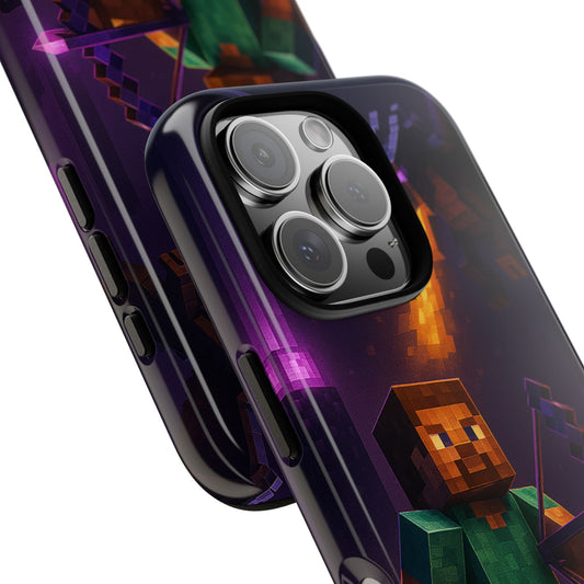 The End • Minecraft • Apple iPhone 16 • MagSafe® Tough Case