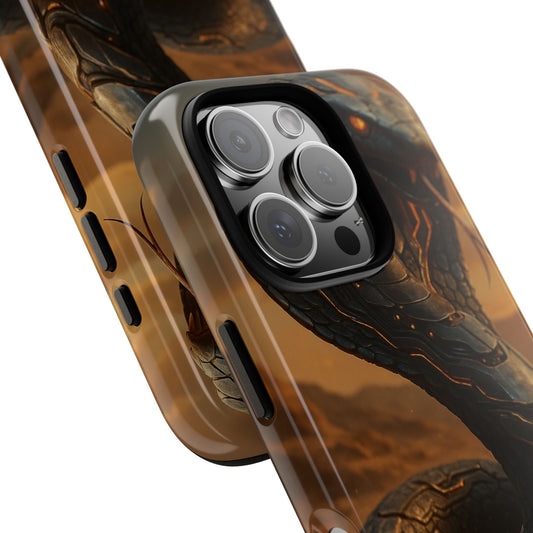Neon Coil • Apple iPhone 16 • MagSafe® Tough Case