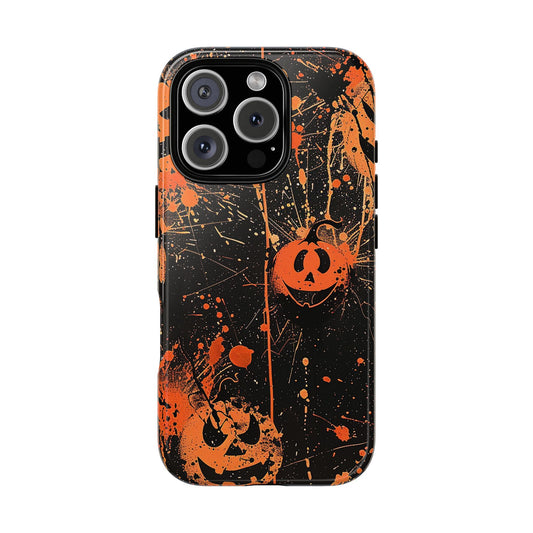 Pumpkin Head • Apple iPhone 16 • MagSafe® Tough Case