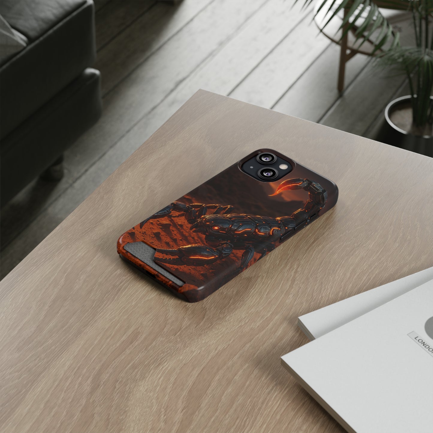 Neon Sting • Apple iPhone 13 • MagSafe® Tough Case with Card Holder