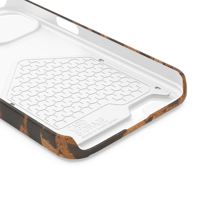 Chrome Shell • Apple iPhone 13 • MagSafe® Tough Case with Card Holder