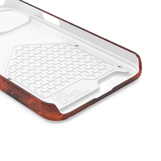 Flames of Fury • Apple iPhone 13 • MagSafe® Tough Case with Card Holder